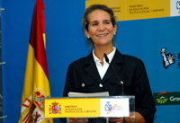 La Infanta Elena.